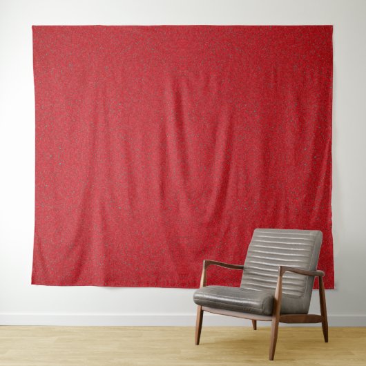 Tomato Red Noise Texture Wall Tapestry - Anpassen Wandteppich (Beispiel (Horizontal))