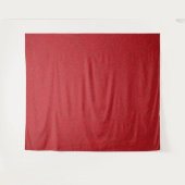 Tomato Red Noise Texture Wall Tapestry - Anpassen Wandteppich (Vorderseite (Horizontal))