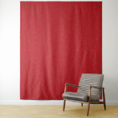 Tomato Red Noise Texture Wall Tapestry - Anpassen Wandteppich (Beispiel)