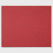 Tomato Red Noise Wrapping Paper - Anpassbar Geschenkpapier (Flach)