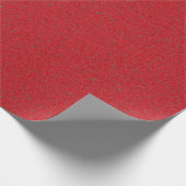 Tomato Red Noise Wrapping Paper - Anpassbar Geschenkpapier (Ecke)