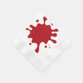 Tomato Red Paint Splash Paper Napkin - Anpassen Serviette (Ecke)