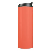 Tomato Red Solid Farbe anpassen Thermosbecher (Nach links gedreht)