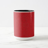 Tomato Red Speckle Keramik Tasse - Anpassbar (Mittel)