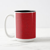 Tomato Red Speckle Keramik Tasse - Anpassbar (Links)