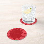 Tomato Red Spill Art Custom Untersetzer (Vor Ort)
