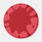 Tomato Red Splash Custom Kühlschrankmagnet (Vorne)