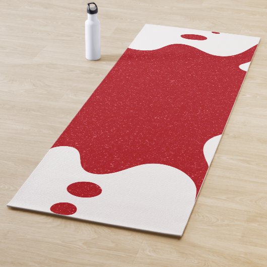 Tomato Red Splash Yoga Mat – Anpassbar Yogamatte (Beispiel)