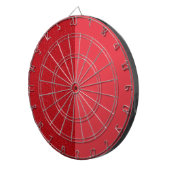 Tomato Red Split Dartboard – Customizable Dartscheibe (Vorderseite rechts)