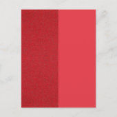 Tomato Red Split Textur Custom Postcard Postkarte (Vorderseite)