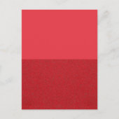 Tomato Red Split Textur Custom Postcard Postkarte (Vorderseite)
