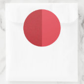 Tomato Red Split Texture Sticker - Anpassbar (Tasche)