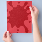 Tomato Red Spritzer Custom Flyer (Hand)