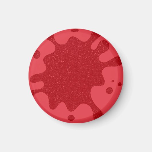 Tomato Red Spritzer Custom Magnet (Vorne)