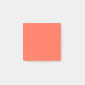 Tomato Red Square Post-it Notes Klebezettel (Vorderseite)