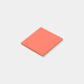 Tomato Red Square Post-it Notes Klebezettel (angewinkelt)