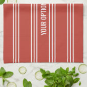 Tomato Red Stripes Küchentücher (Gefaltet)