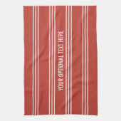 Tomato Red Stripes Küchentücher (Vertikal)