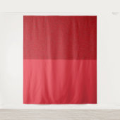 Tomato Red Tapestry Top Noise Split - Anpassbar Wandteppich (Vorderseite)