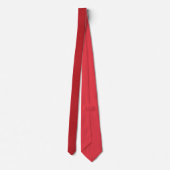 Tomato Red Texture Krawatte - Bold Customizable Lo (Rückseite)