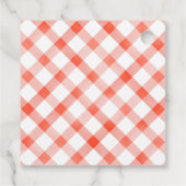 Tomato Relish Label mit rotem Tomatenschaubild (Rückseite)