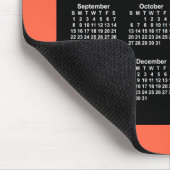 Tomato Roter Kalender 2024-2025 von Janz Mouse Pad Mousepad (Ecke)