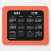 Tomato Roter Kalender 2024-2025 von Janz Mouse Pad Mousepad (Vorne)