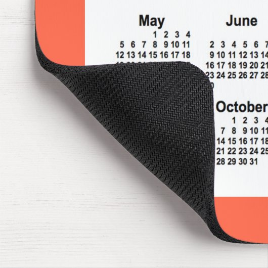 Tomato Roter Kalender 2024 von Janz Mouse Pad Mousepad (Ecke)