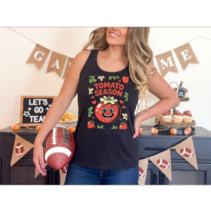 Tomato Saison Funny Tomato Garten Gemüse Tri-Blend Shirt