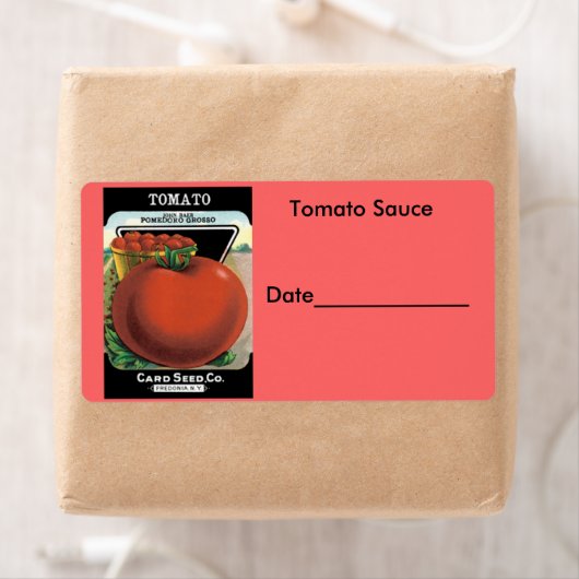 Tomato Sauce Canning/Freezing Labels (Insitu)