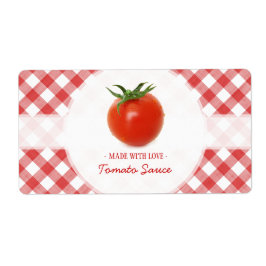 Tomato Sauce-Etiketten