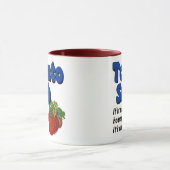 Tomato Snob Funny Sprichwort Kaffee Tasse (Zentrum)