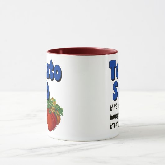 Tomato Snob Funny Sprichwort Kaffee Tasse (Zentrum)