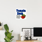 Tomato Snob Funny Sprichwort Vintag Art Poster (Heimbüro)