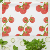 Tomato Sommer Veggie Garten trendy Geschirrtuch (Gefaltet)