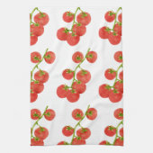 Tomato Sommer Veggie Garten trendy Geschirrtuch (Vertikal)
