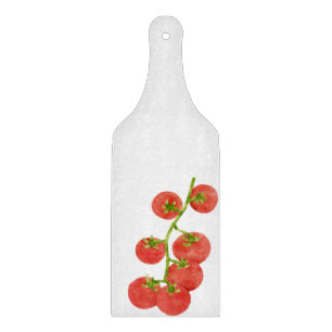 Tomato Sommer Veggie Garten trendy Schneidebrett