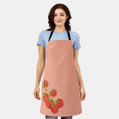 Tomato Sommer Veggie Garten trendy Schürze (Getragen)