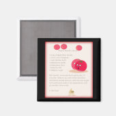 Tomato Soupe Rezept Magnet (Vorderseite/Rückseite)