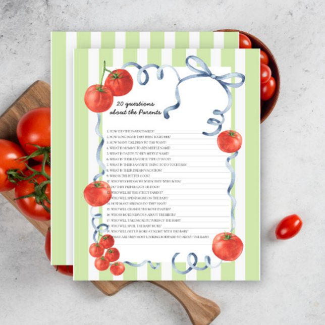 Tomato - Spiele - 20 Fragen zu den Eltern (Von Creator hochgeladen)