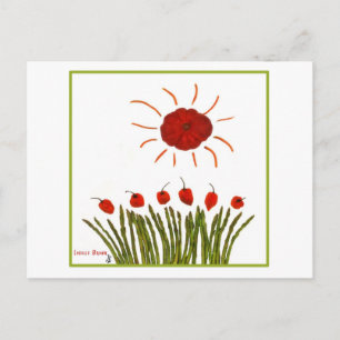 Tomato Sun Postkarte