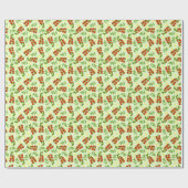 Tomato Tango: Vintager Gemüseaufdruck Geschenkpapier (Flach)