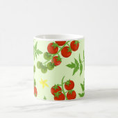 Tomato Tango: Vintager Gemüseaufdruck Kaffeetasse (Mittel)
