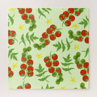 Tomato Tango: Vintager Gemüseaufdruck Puzzle