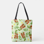Tomato Tango: Vintager Gemüseaufdruck Tasche (Rückseite)