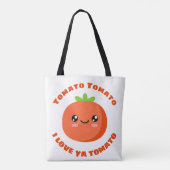 Tomato Tomato I Liebe ya Tomato Tasche (Rückseite)