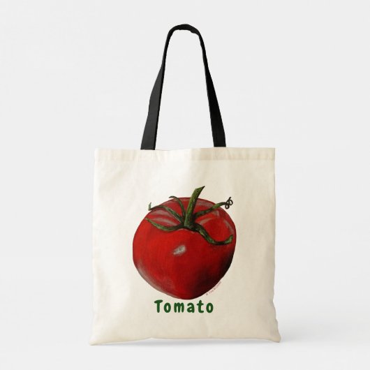 Tomato Tote Bag Tragetasche (Rückseite)