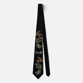 TOMATO VINE FOTO NECK TIE KRAWATTE