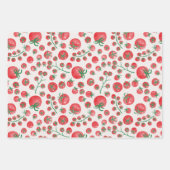 Tomato Watercolor Geschenkpapier Set (Vorderseite)