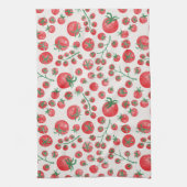 Tomato Watercolor Geschirrtuch (Vertikal)